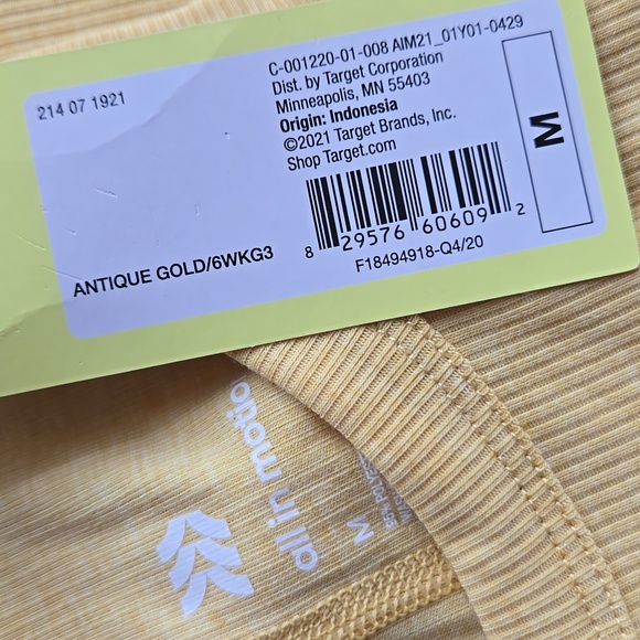 Antique Gold - Racerback Tanktop - Picture 2 of 2